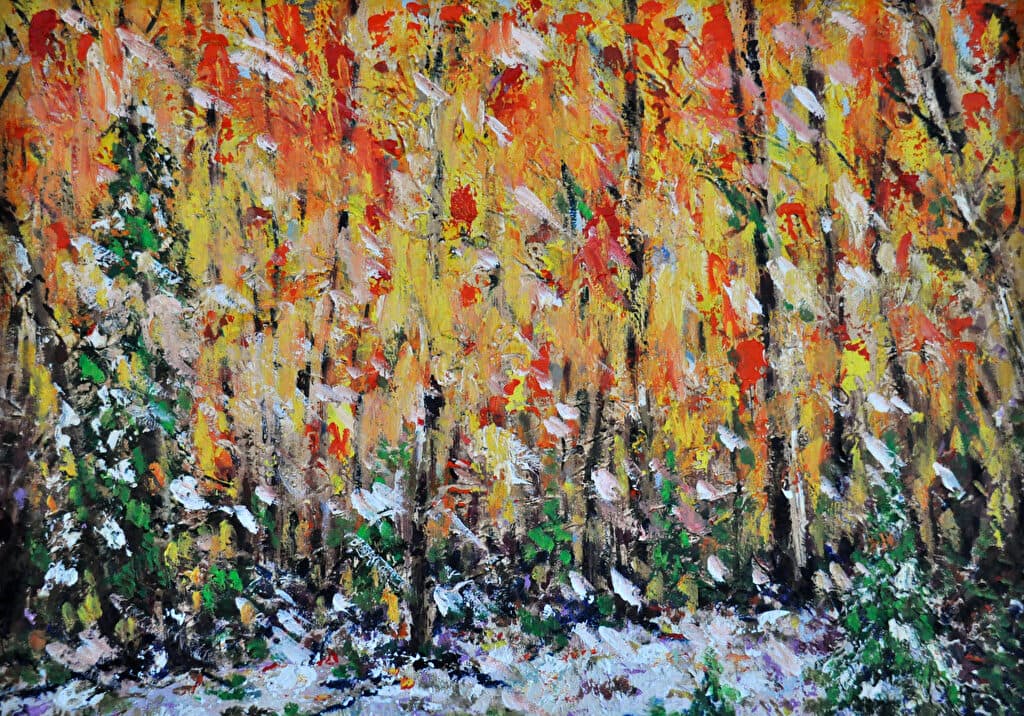 Enchanted Forest — Oil painting by Judy Sprague