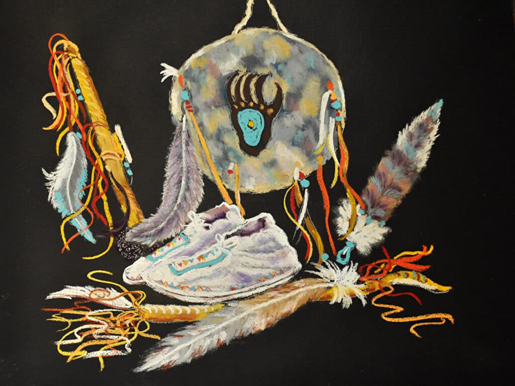 Hear Their Voices — Pastel painting by Judy Sprague