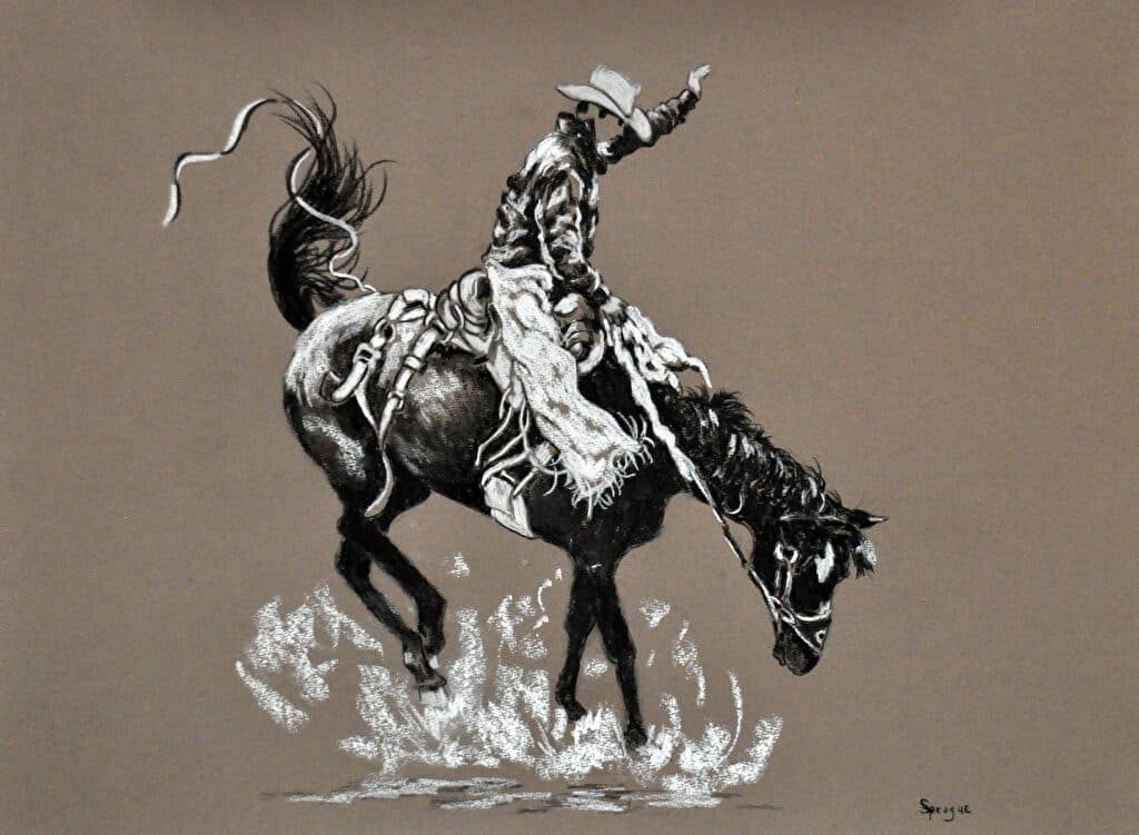 High Altitude — Pastel painting by Judy Sprague